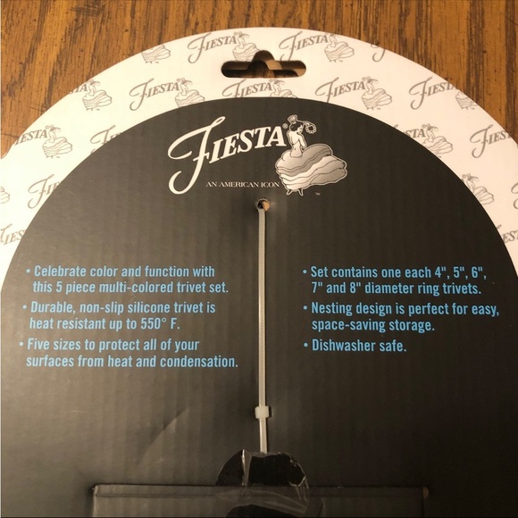 Fiesta Trivet Set - Picture 3 of 4